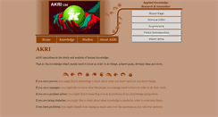 Desktop Screenshot of akri.co.uk