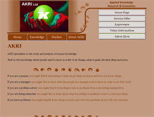 Tablet Screenshot of akri.co.uk